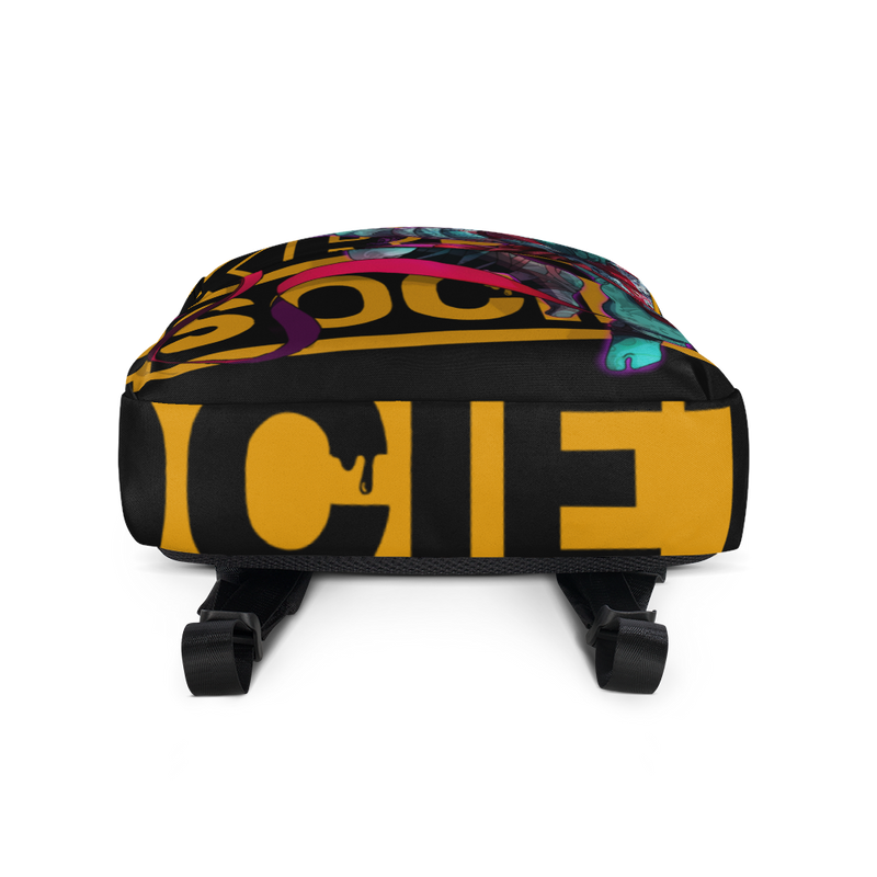 Krownd Society Limited "Porcelain Samurai "Edition DTG Backpack