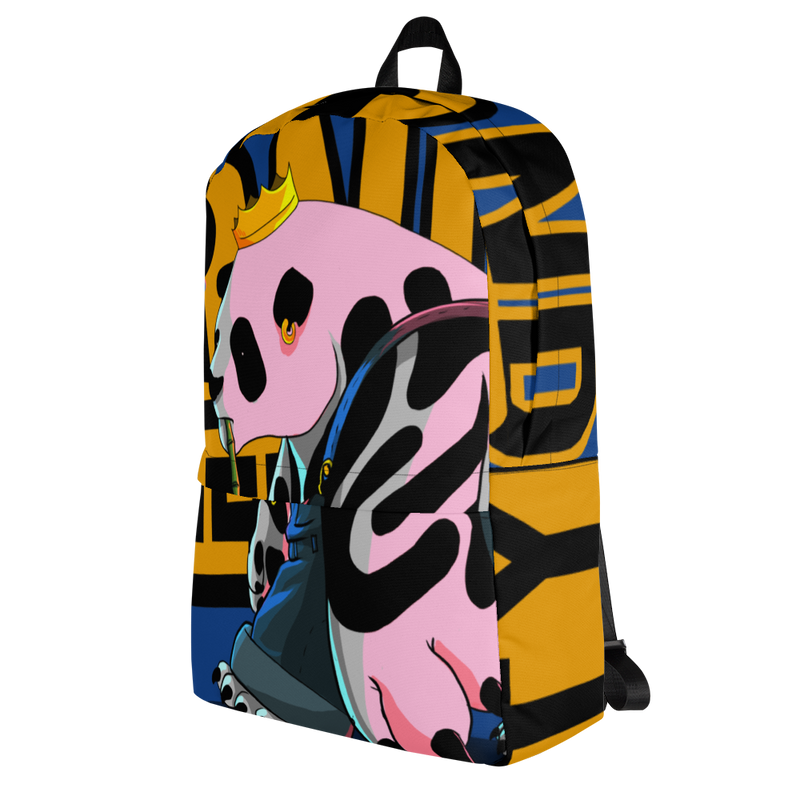 Krownd Society "MO" Limited Edition DTG Backpack