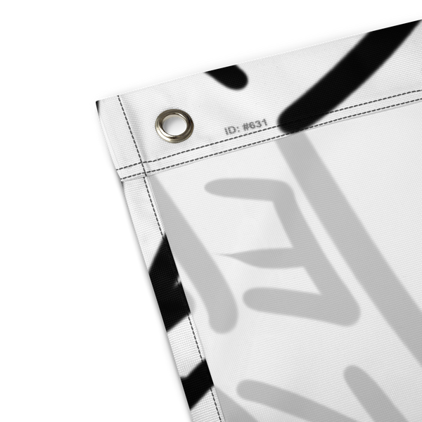 Porcelain Samurai Flag