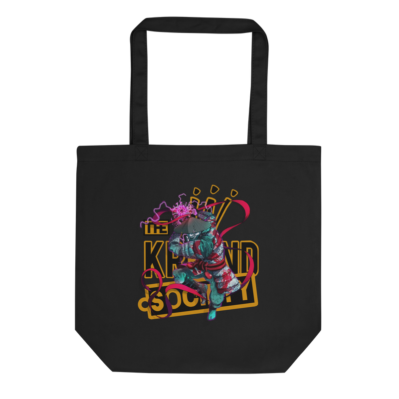 Porcelain Samurai Tote Bag