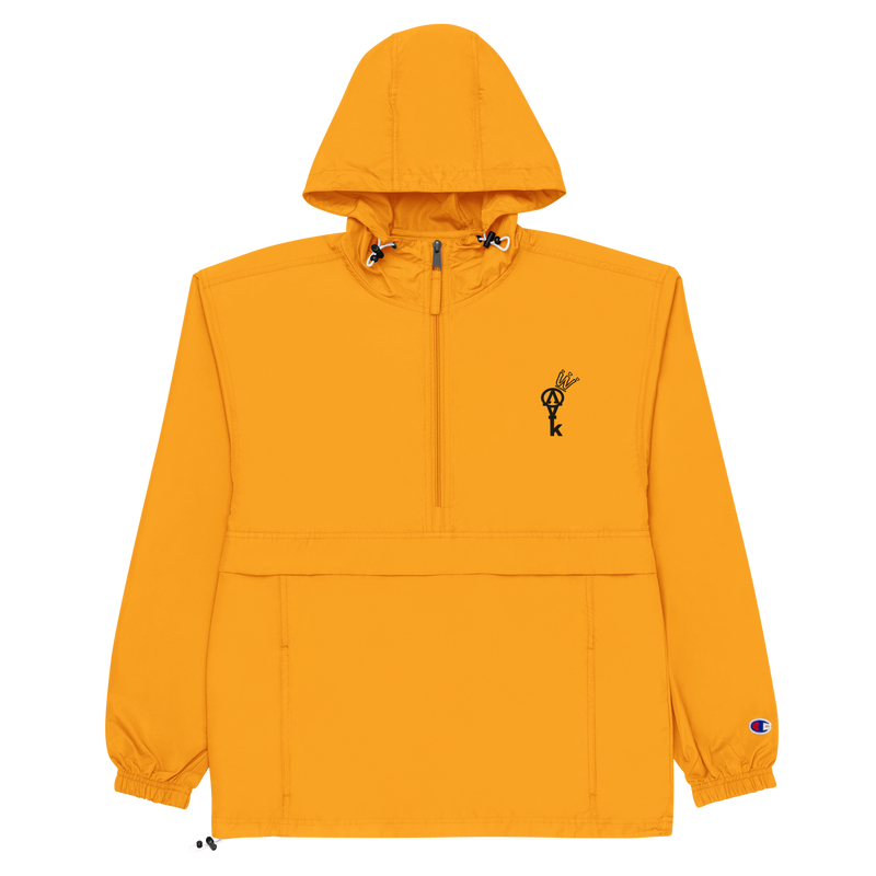 Krownd Key Embroidered Champion Packable Jacket