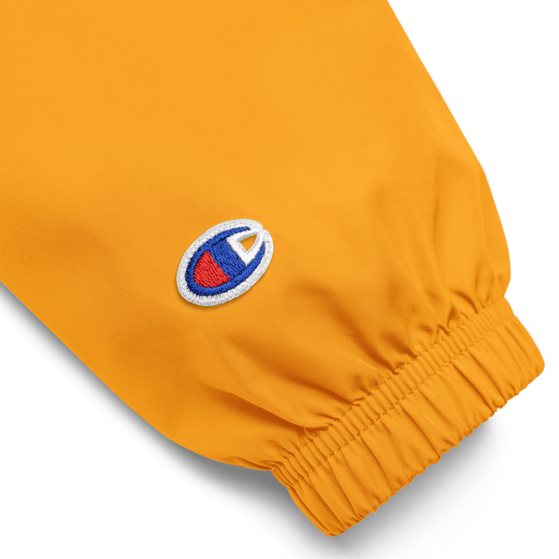 Wrapped Embroidered Champion Packable Jacket