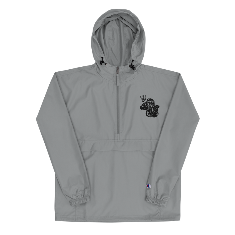 Wrapped Embroidered Champion Packable Jacket