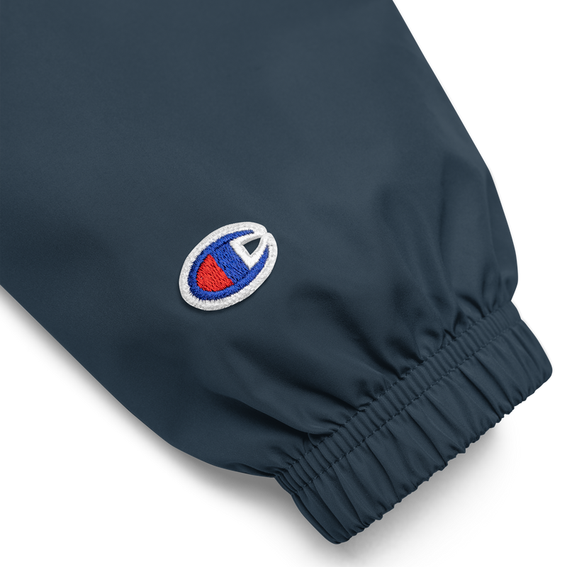 Embroidered Champion Packable Jacket