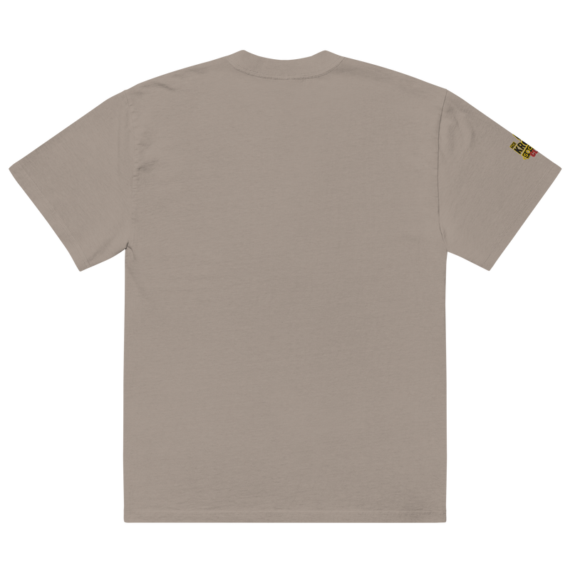 Krownd Key Oversized faded t-shirt