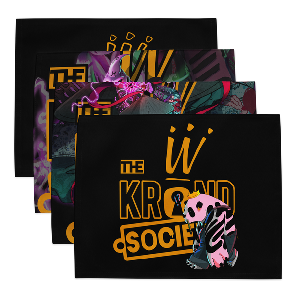 Krownd Society Club Placemat Set (14 made)