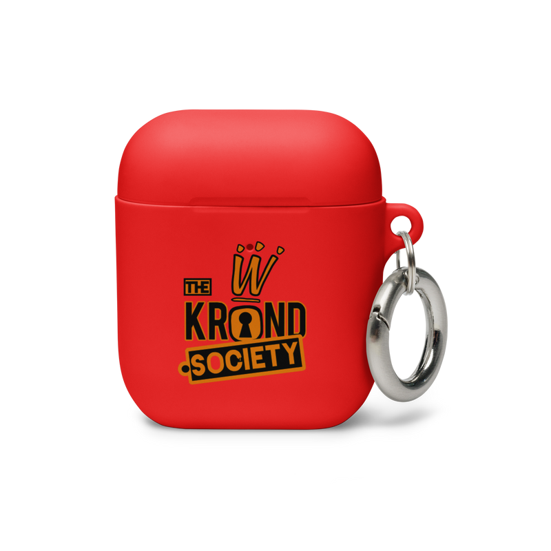 Rubber Krownd Society Club Case for AirPods®