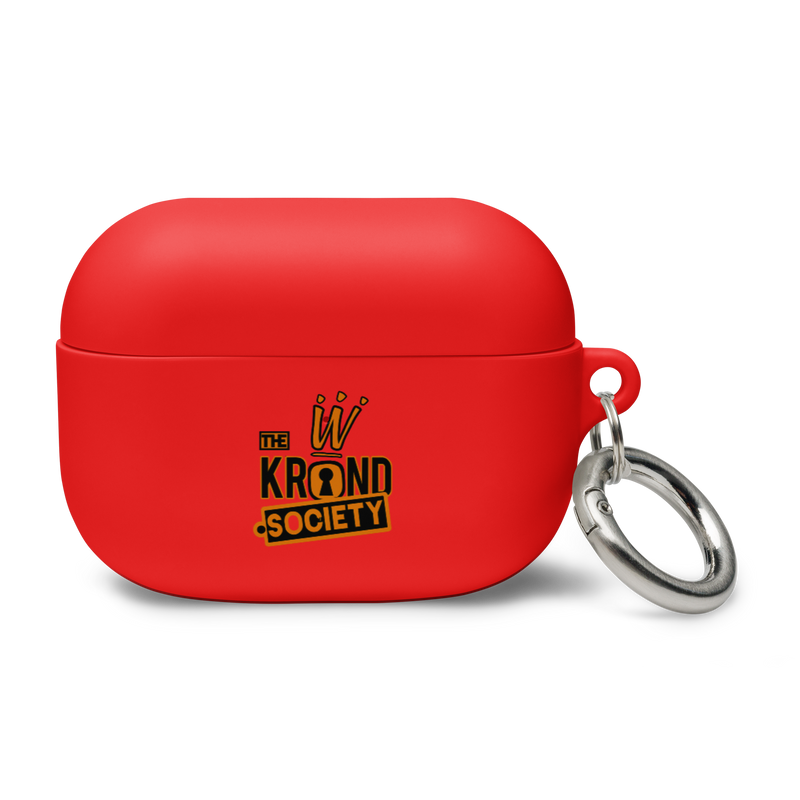 Rubber Krownd Society Club Case for AirPods®