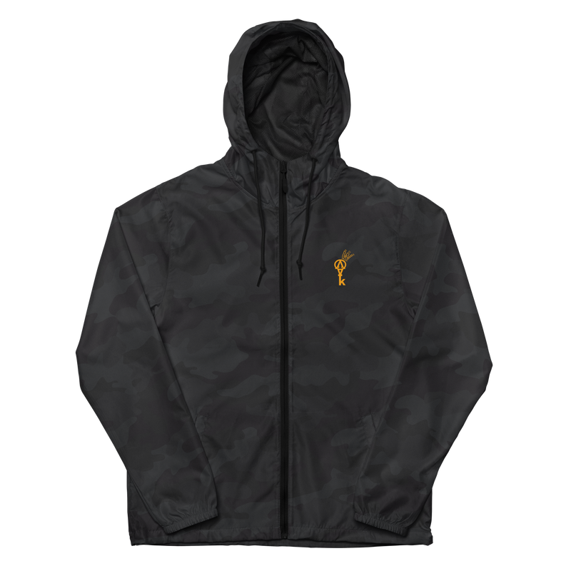 WRAPPED lightweight Camo zip up windbreaker (10 made)