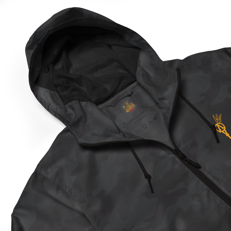 WRAPPED lightweight Camo zip up windbreaker (10 made)