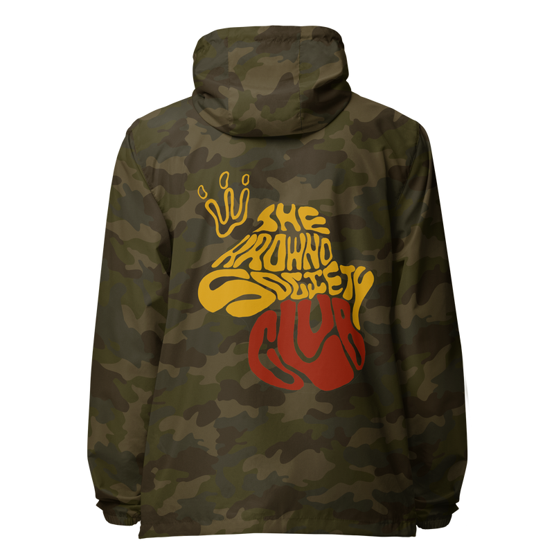 WRAPPED lightweight Camo zip up windbreaker (10 made)