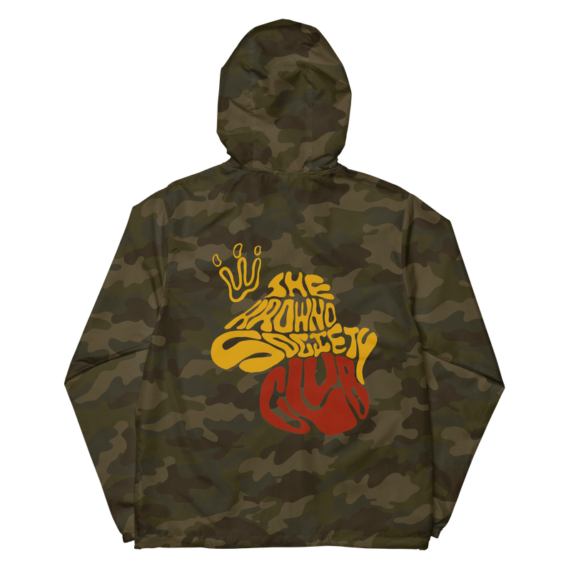 WRAPPED lightweight Camo zip up windbreaker (10 made)