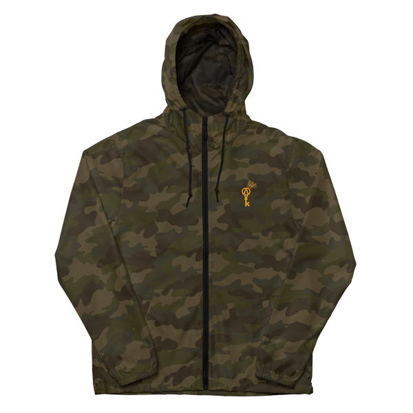 WRAPPED lightweight Camo zip up windbreaker (10 made)