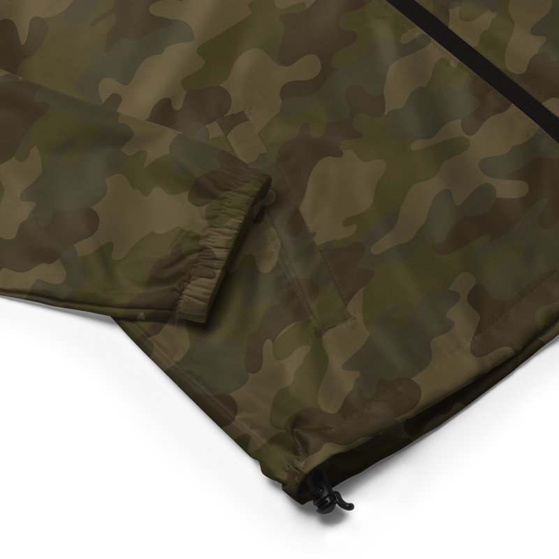 WRAPPED lightweight Camo zip up windbreaker (10 made)