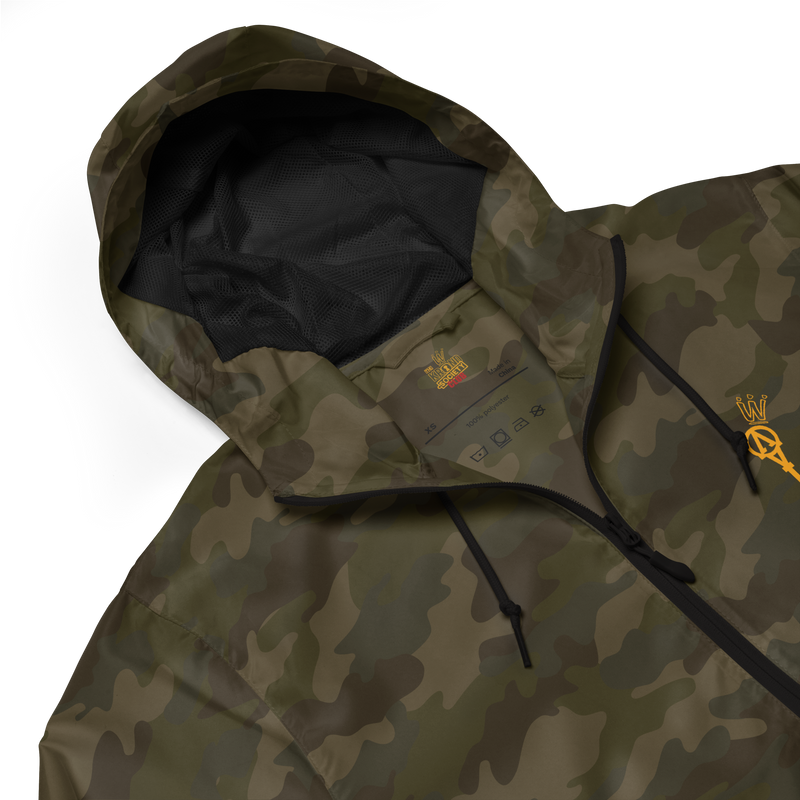 WRAPPED lightweight Camo zip up windbreaker (10 made)