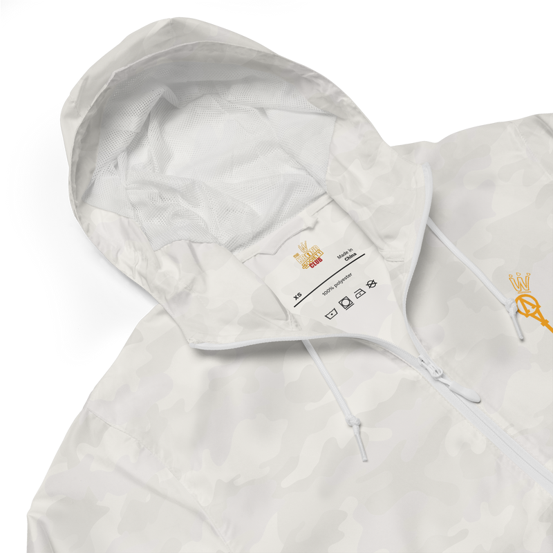 WRAPPED lightweight Camo zip up windbreaker (10 made)