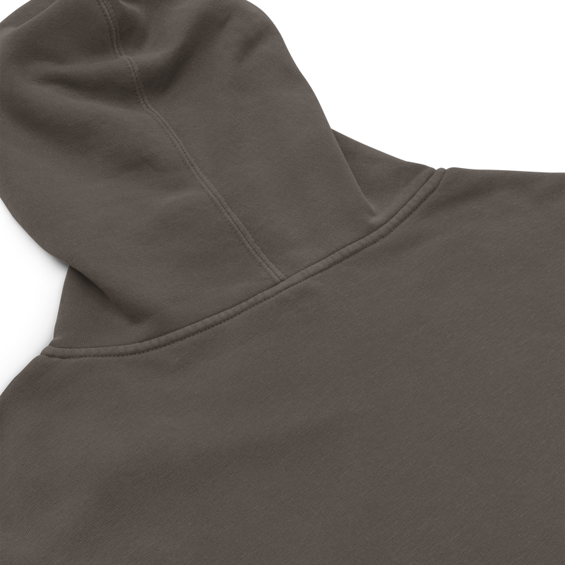 Krownd Club pigment-dyed hoodie