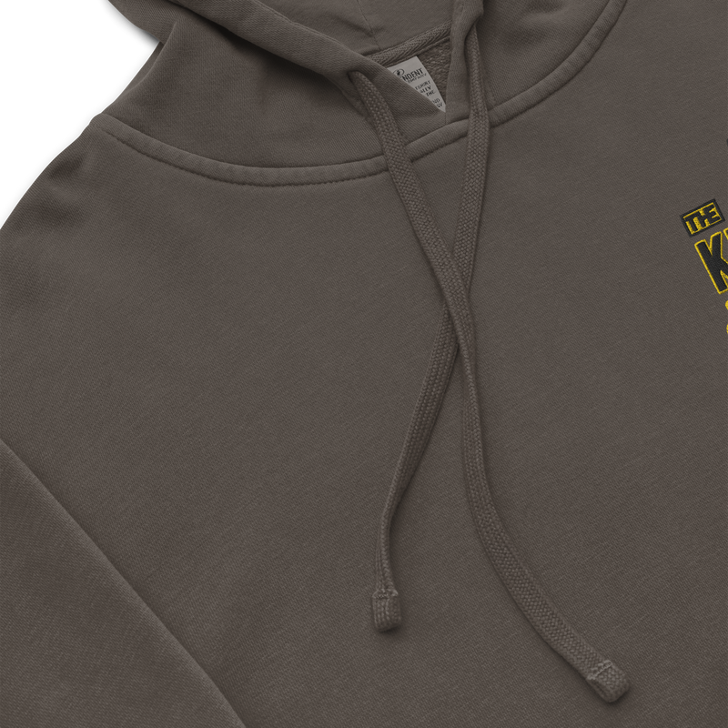 Krownd Club pigment-dyed hoodie