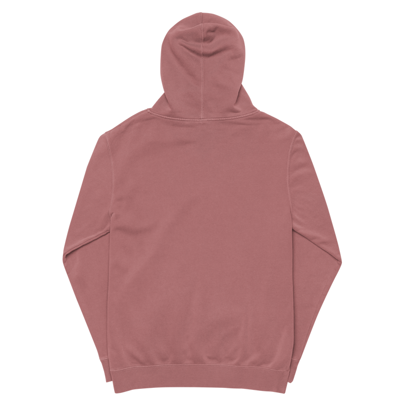 Krownd Club pigment-dyed hoodie