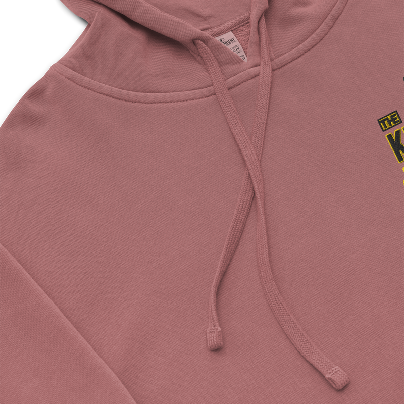 Krownd Club pigment-dyed hoodie