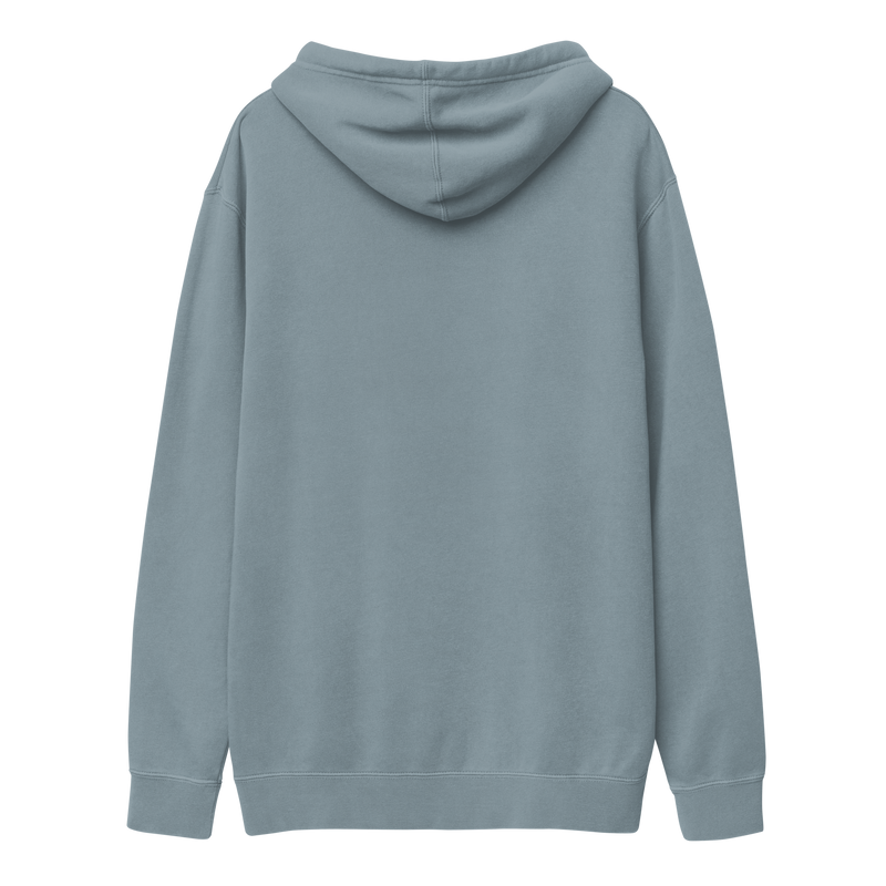 Krownd Club pigment-dyed hoodie