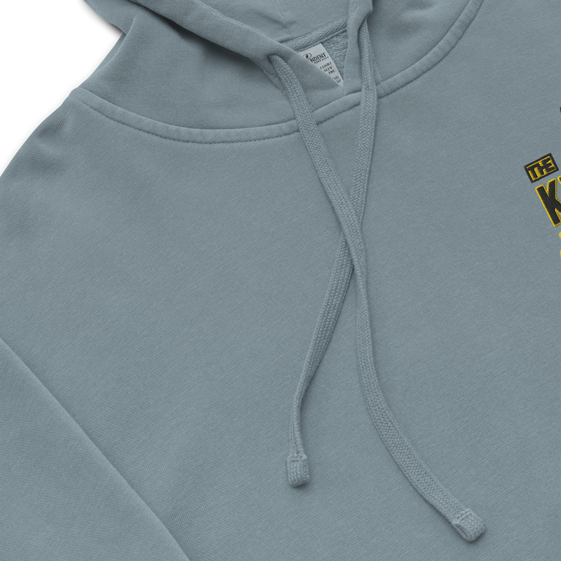 Krownd Club pigment-dyed hoodie